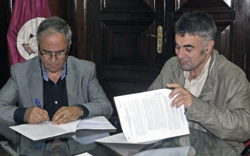 Firma del convenio entre Tenerife Shipyards y la Universidad de La Laguna