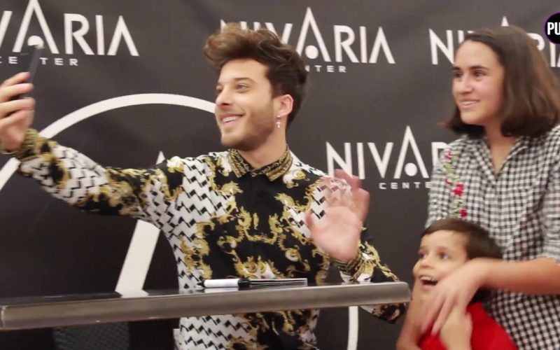 Blas Cantó recibe a sus fans en Tenerife
