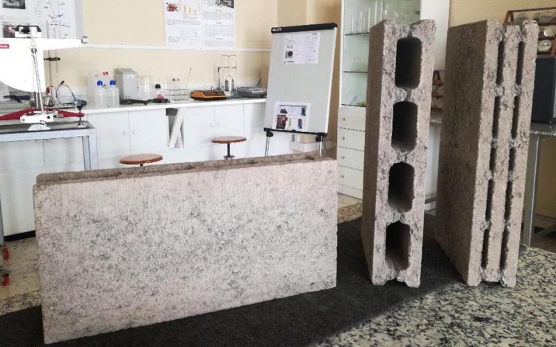 La ULL patenta un tipo de hormigón que mejora su aislamiento térmico