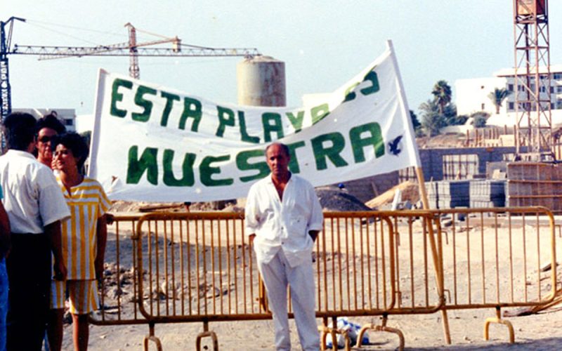 César Manrique siempre defendió el patrimonio natural y cultural de las Islas. Foto: PULL.