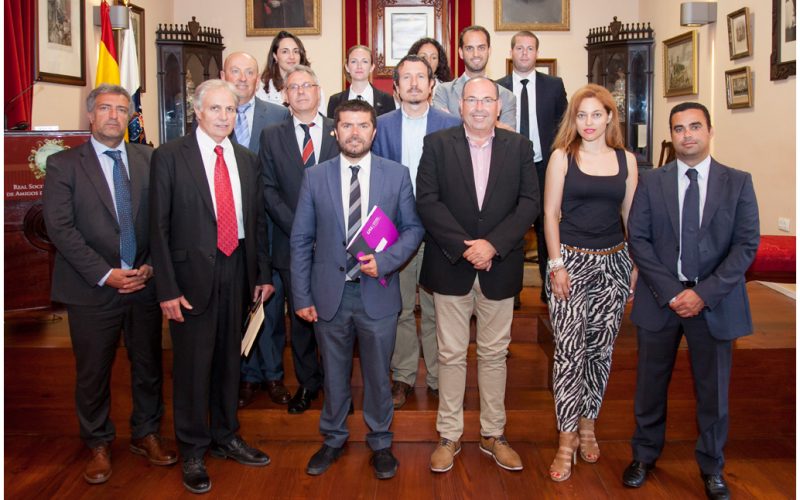 Recepción al jurado  del II Concurso Internacional de Vinos del Atlántico