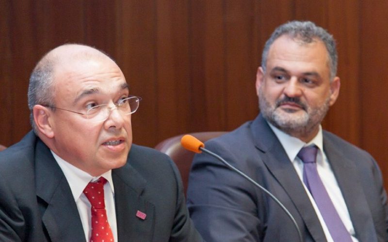 Francisco Almeida y José Alberto Díaz en la clausura de Campus América 2017