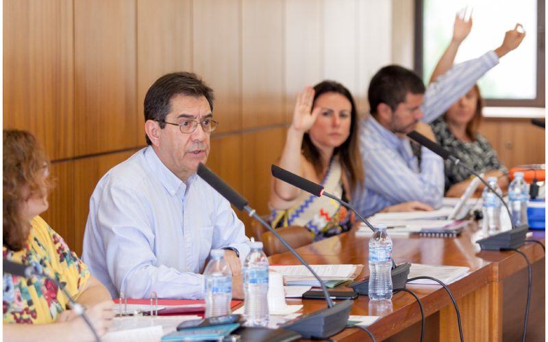 Antonio Martinón, rector de la ULL, en su primer año de gobierno