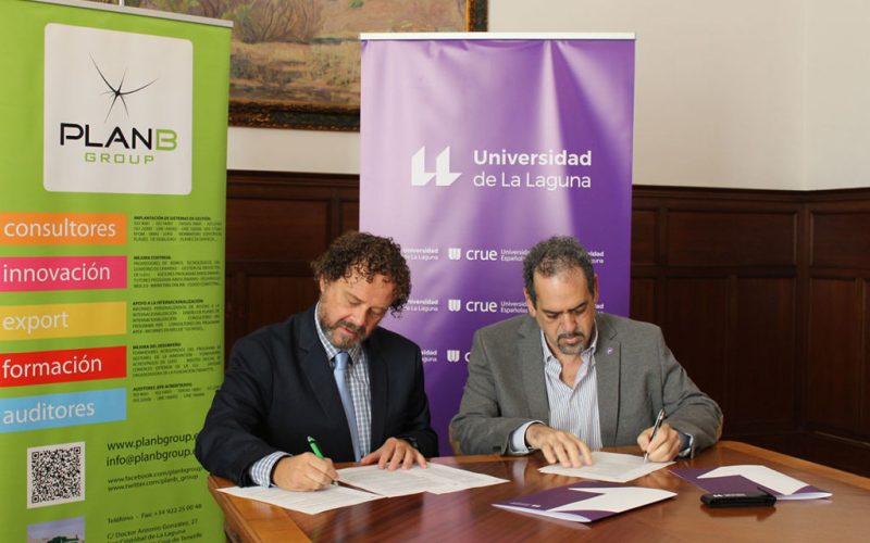 La ULL y la Consultoría Plan B renuevan su convenio de prácticas