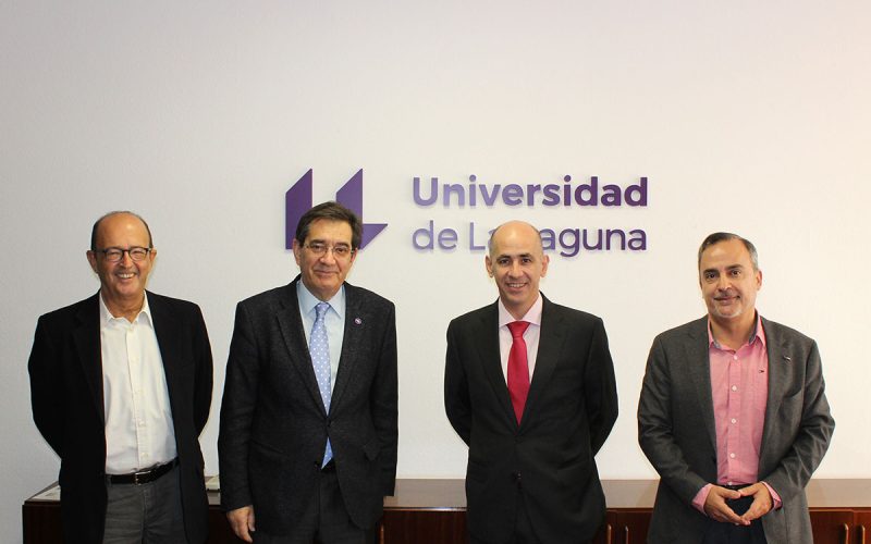 Luis Antonio González, Antonio Martinón, Raúl Fernández y Francisco Calero