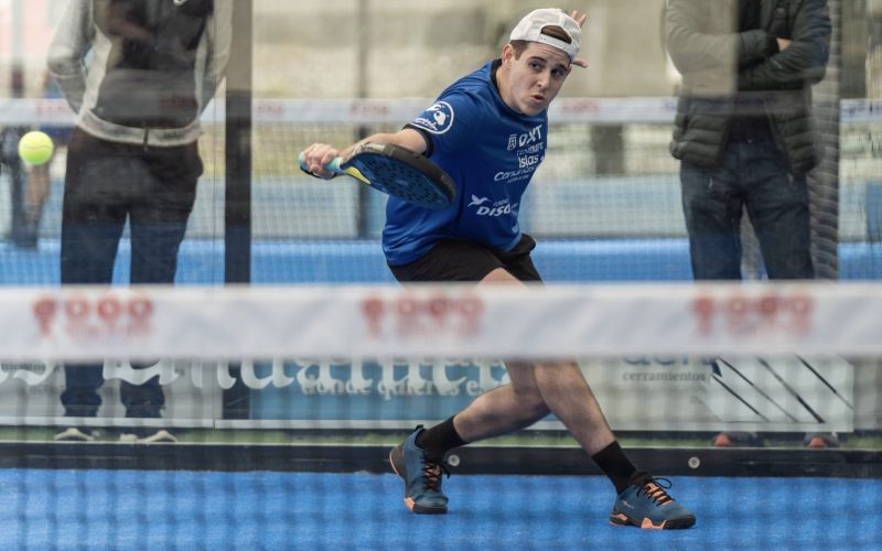 José Javier Díaz, estudiante de la ULL y jugador de pádel
