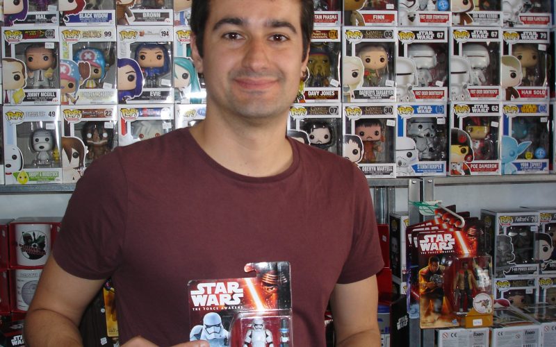 David Santana, un 'stormtrooper' de 'Star Wars'