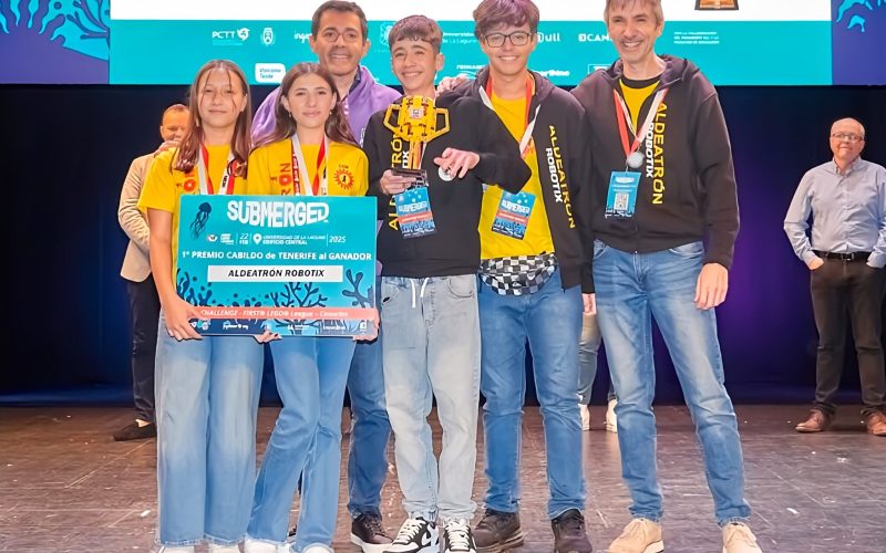 Aldeatrón, primer premio de la ‘First Lego League’ 2025
