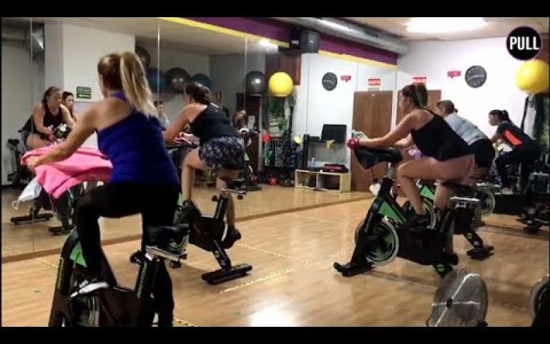 Divertido pedaleo al ritmo de la música