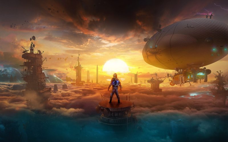 Imagen de portada del videojuego Forever Skies. Foto: PULL