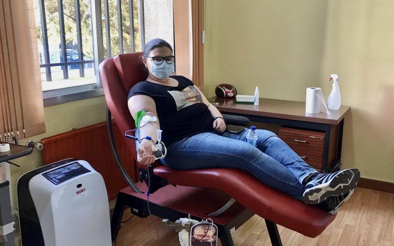 Campaña de donación de sangre