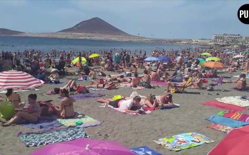 El Médano, una de las playas más escogidas por Semana Santa