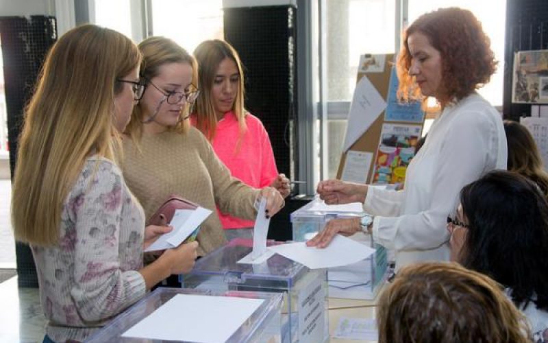Elecciones a rector. Primera vuelta