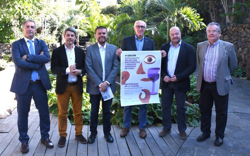 Santa Úrsula acoge un módulo de formación superior en análisis sensorial de vinos