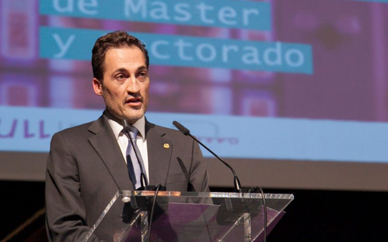 Ernesto Pereda, vicerrector de la ULL
