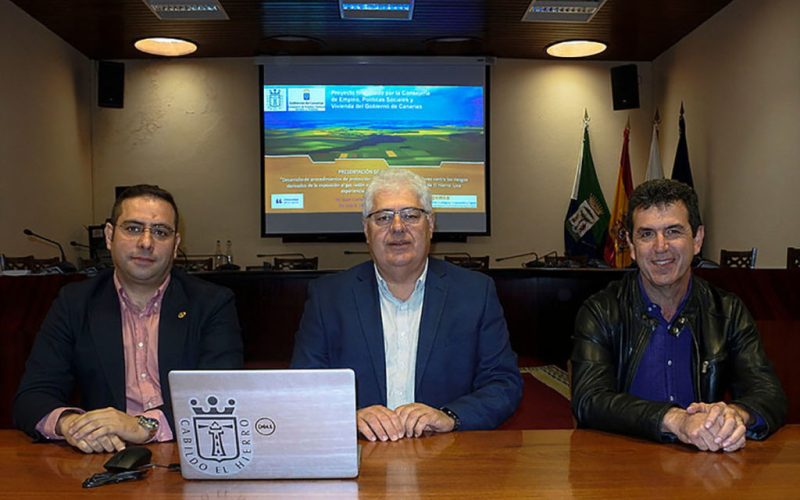 Estudio de la presencia de gas radón en El Hierro