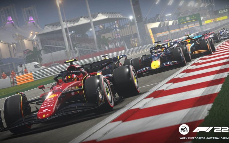Primeras imágenes del videojuego F1 2022