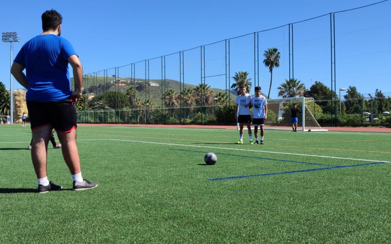 Ocasión en el trofeo rectora de fútbol 7