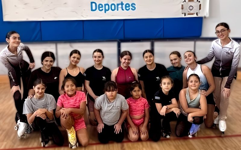 Club Axel Santa Cruz comienza la liga de iniciación provincial de patinaje