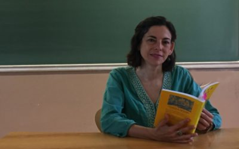 Inmaculada Blasco, profesora de la facultad de Geografía e Historia. Foto: Laura Matías