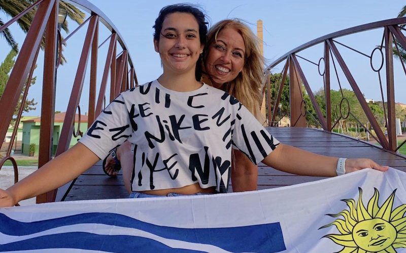 Sofía Muiño e Ivette Portas, inmigrantes uruguayas residentes en Gran Canaria.