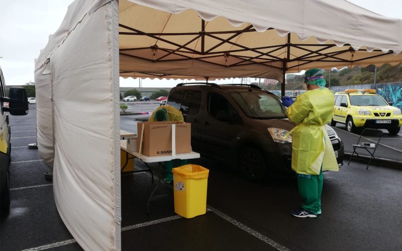 La ULL cede un espacio para la toma de muestras a personas con síntomas de COVID-19