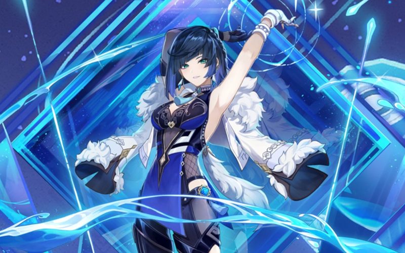 Yelan es el nuevo personaje de la actualización 2.7 su especialidad es el arco y su elemento el hydro. Foto: PULL