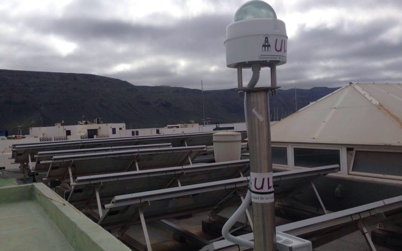 Instalan en la Graciosa una cámara que predice la producción de energía fotovoltaica