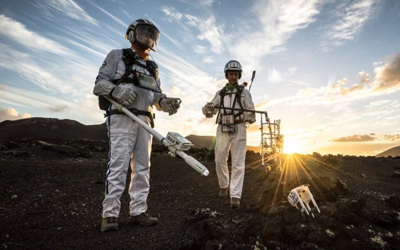 El Geoparque de Lanzarote es el espacio elegido por la Agencia Espacial Europea (ESA)