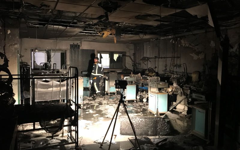 Incendio en Urgencias del Hospital Universitario Nuestra Señora de Candelaria