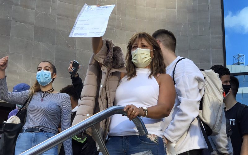 Manifestación contra el abuso policial en Santa Cruz de Tenerife