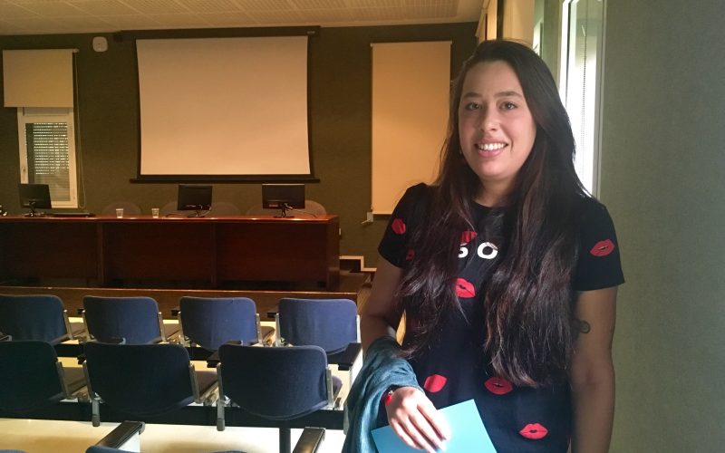 Alba Martín, ganadora de uno de los Premios de Creación literaria y Traducción 2017
