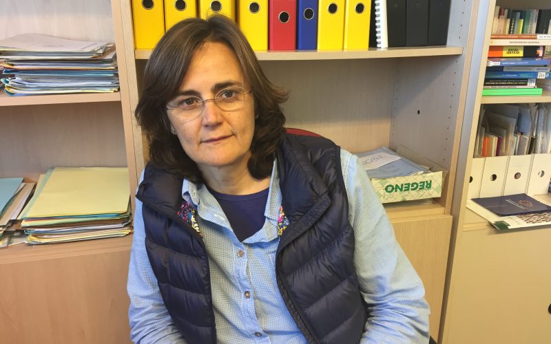 Celsa Cáceres, profesora del grado de Trabajo Social