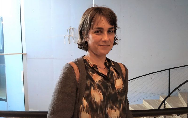 Sara Mesa visita Tenerife por cuarta vez como invitada para hablar de su obra. / Foto: Texeneri L.C