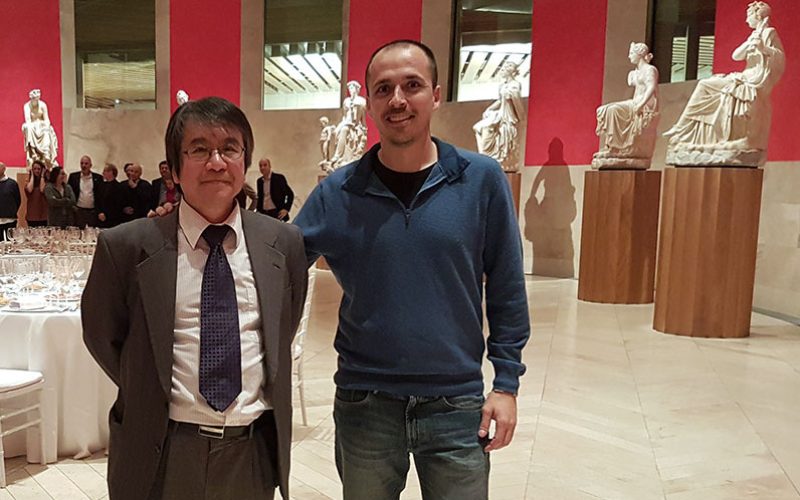 Los investigadores Akinori Nakamura y Pablo Cuesta