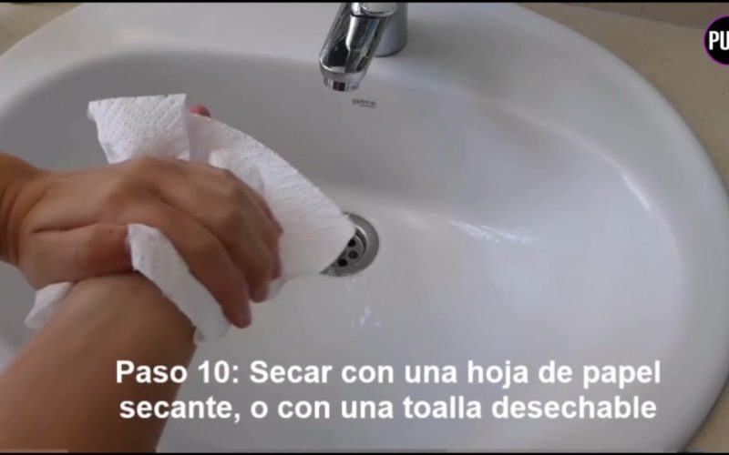 La higiene de manos como medida esencial para el control de la pandemia