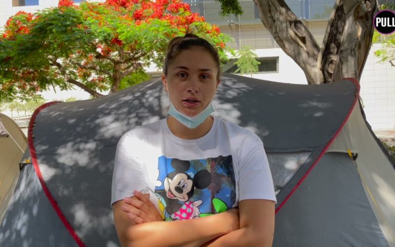 Las personas tinerfeñas desahuciadas reivindican un techo digno