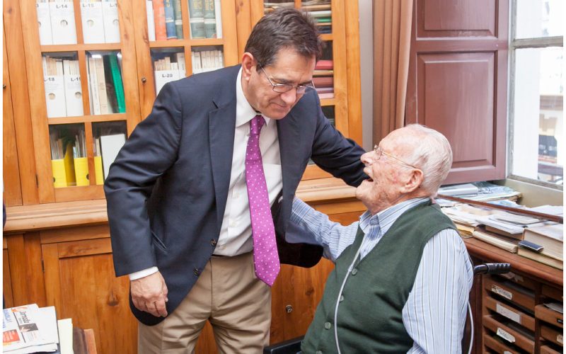 Antonio Martinón y Leoncio Afonso
