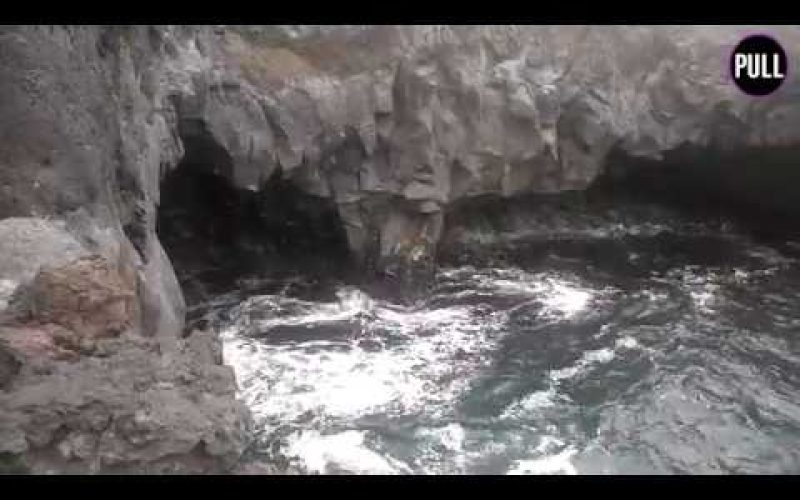 Los Hervideros, en Lanzarote