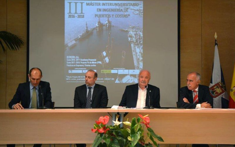 Presentada la tercera edición del máster en Ingeniería de Puertos y Costas
