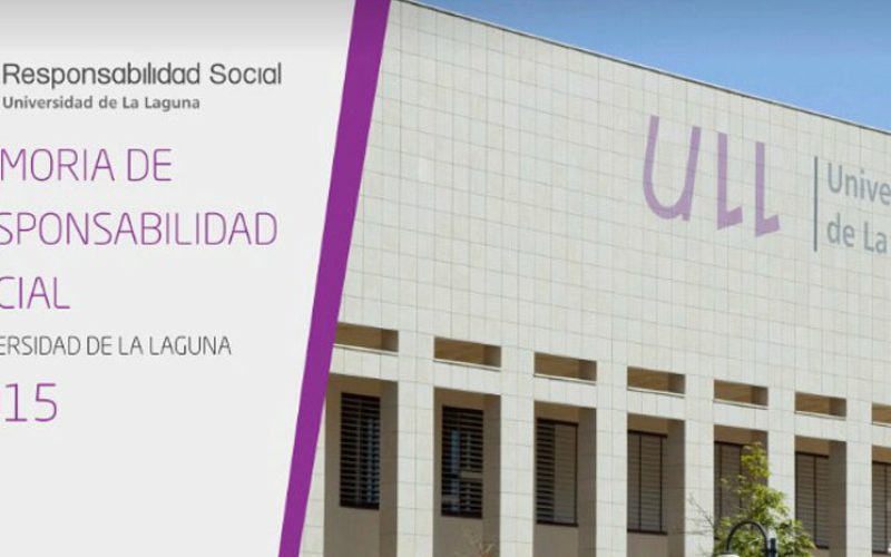 Memoria de Responsabilidad Social de la ULL 2015