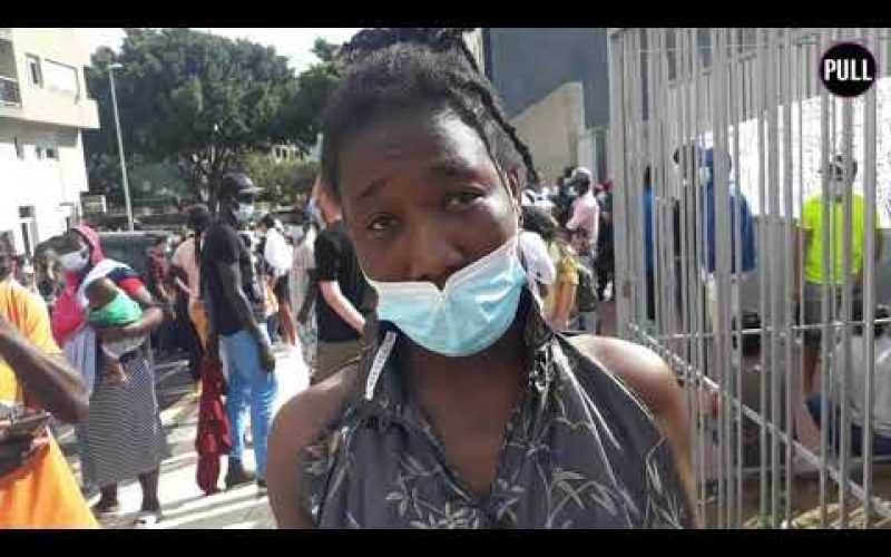 Mujeres y menores se suman a las protestas migratorias en Tenerife