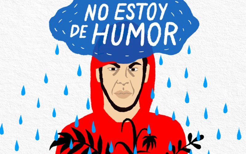 Aarón Gómez estrena hoy sábado en el Paraninfo 'No estoy de humor'
