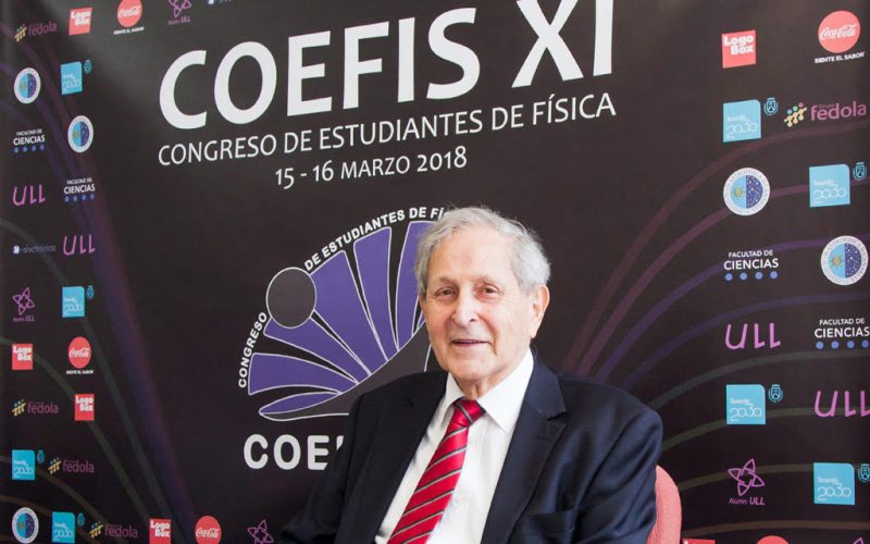 El nobel de Física Claude Cohen-Tannoudji, en la ULL