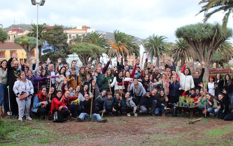 Plantando oxígeno en la ULL