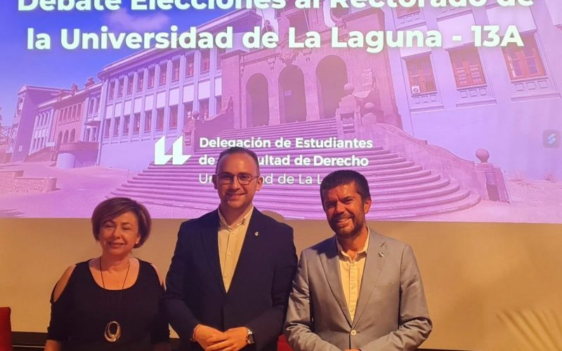Rosa Aguilar, Elías Falcón y Francicsco García.