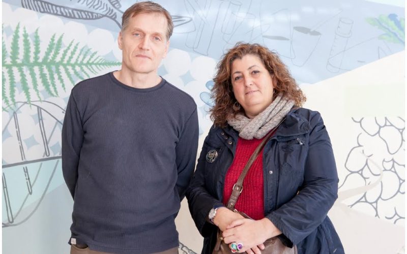 Los investigadores Ivar Lund y Covadonga Rodríguez
