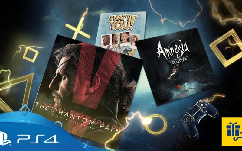 PS Plus ofrece ‘Metar Gear Solid V’ y ‘Amnesia: Collection’ gratis