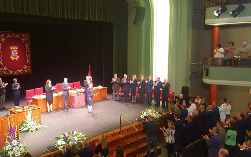 Toma de posesión de Rosa Aguilar como nueva rectora de la ULL