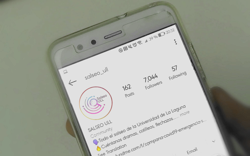 Cuenta de Instagram de Salseo ULL